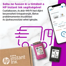 HP DeskJet Plus 4122E tintasugaras multifunkciós Instant Ink ready nyomtató HP DeskJet Plus 4122E tintasugaras multifunkciós Instant Ink ready nyomtató