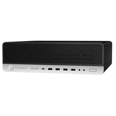 HP EliteDesk 800 G5 SFF/i5-9th/16GB/256GB SSD/Win Pro COA fekete asztali számítógép (Használt A)