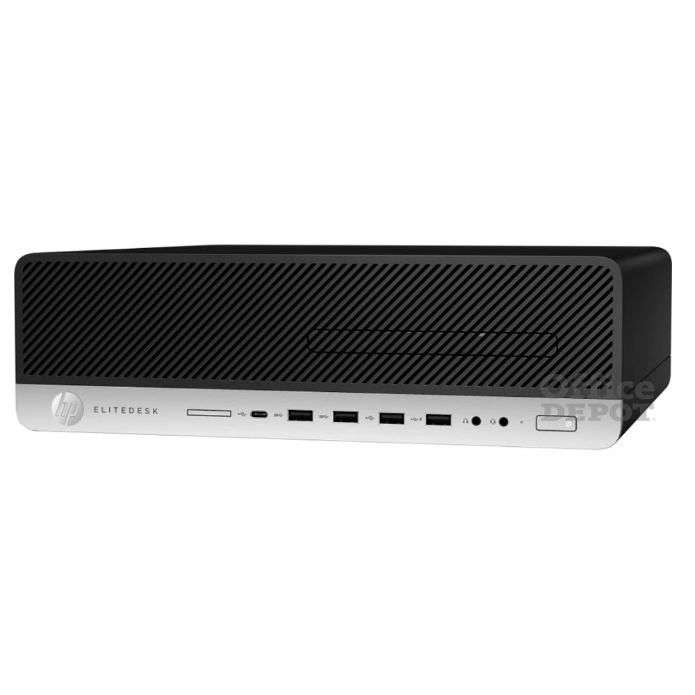 HP EliteDesk 800 G5 SFF/i5-9th/16GB/256GB SSD/Win Pro COA fekete asztali számítógép (Használt A)