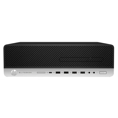 HP EliteDesk 800 G5 SFF/i5-9th/16GB/256GB SSD/Win Pro COA fekete asztali számítógép (Használt A)