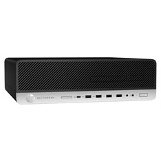 HP EliteDesk 800 G5 SFF/i5-9th/16GB/256GB SSD/Win Pro COA fekete asztali számítógép (Használt A)