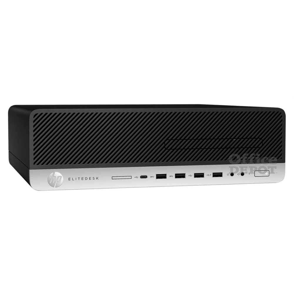 HP EliteDesk 800 G5 SFF/i5-9th/16GB/256GB SSD/Win Pro COA fekete asztali számítógép (Használt A)