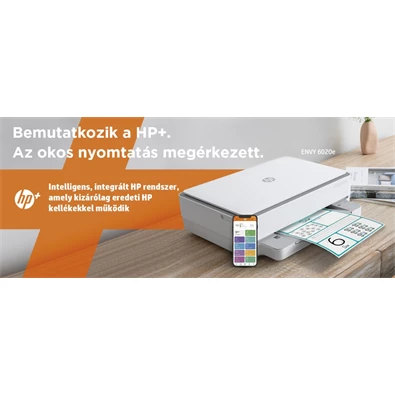 HP Envy 6020E AiO multifunkciós tintasugaras Instant Ink ready nyomtató HP Envy 6020E AiO multifunkciós tintasugaras Instant Ink ready nyomtató