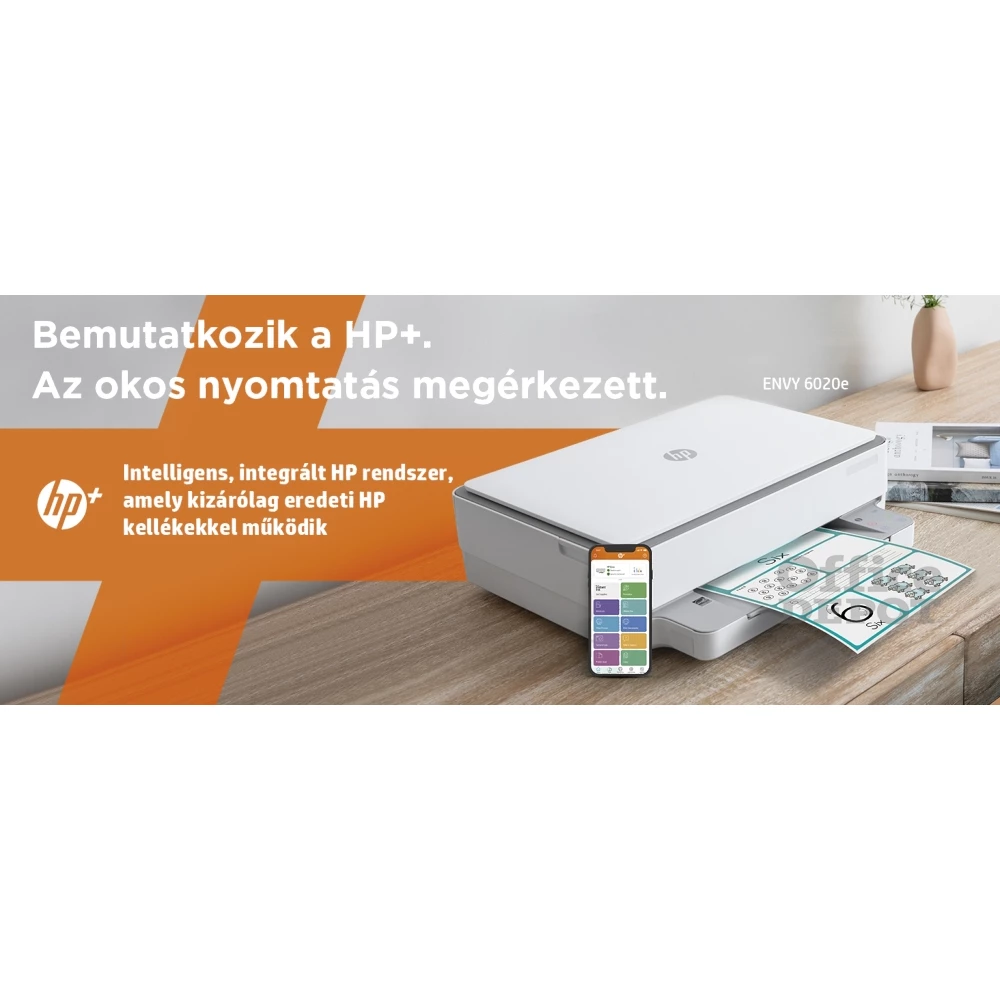 HP Envy 6020E AiO multifunkciós tintasugaras Instant Ink ready nyomtató