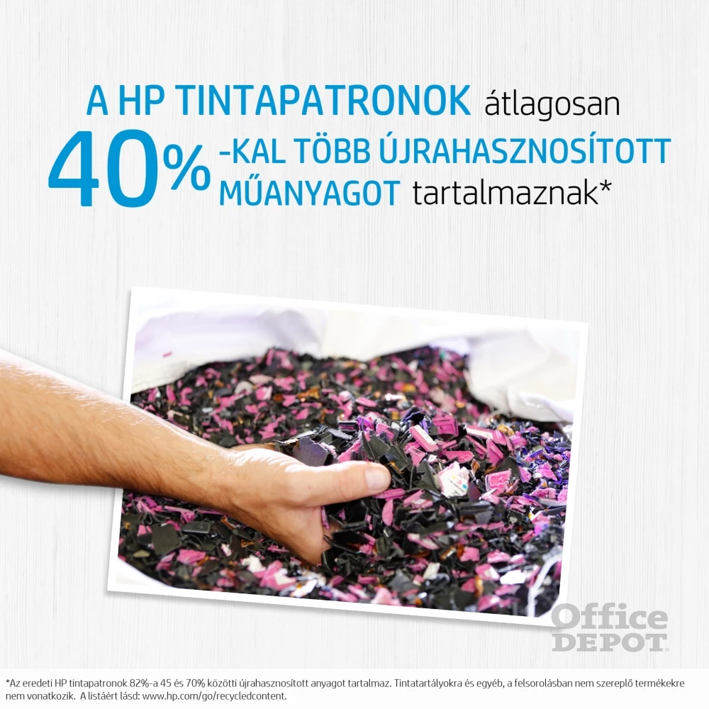 HP F6U66AE (302) fekete tintapatron
