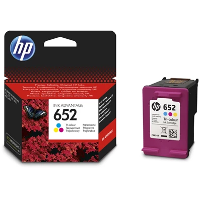 HP F6V24AE (652) háromszínű tintapatron HP F6V24AE (652) háromszínű tintapatron