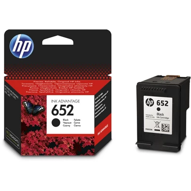 HP F6V25AE (652) fekete tintapatron HP F6V25AE (652) fekete tintapatron
