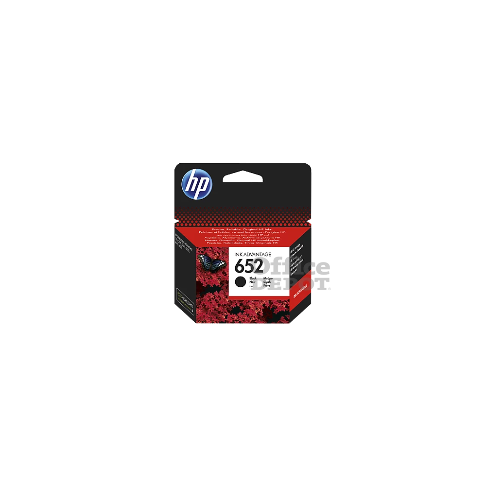 HP F6V25AE (652) fekete tintapatron