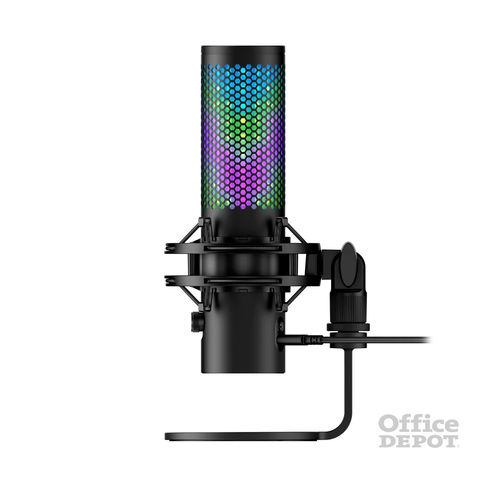 HP HYPERX QuadCast 2 S RGB fekete vezetékes mikrofon