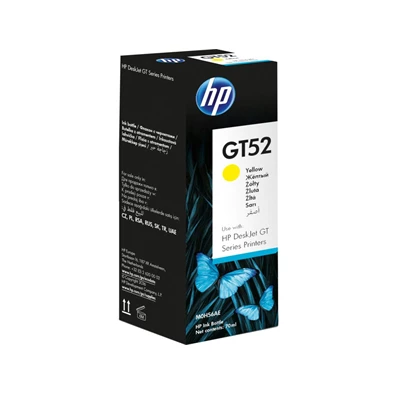 HP M0H56AE (GT52) sárga tinta tartály HP M0H56AE (GT52) sárga tinta tartály