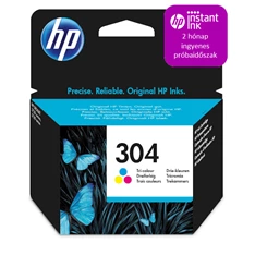 HP N9K05AE (304) háromszínű tintapatron HP N9K05AE (304) háromszínű tintapatron