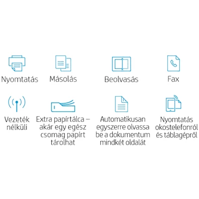HP OfficeJet Pro 9022E All-in-One multifunkciós tintasugaras Instant Ink ready nyomtató HP OfficeJet Pro 9022E All-in-One multifunkciós tintasugaras Instant Ink ready nyomtató