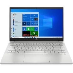 HP Pavilion 14-ec0005nh laptop (14"FHD/AMD Ryzen 5-5500U/Int. VGA/8GB RAM/512GB/Win10) - ezüst (Újracsomagolt)