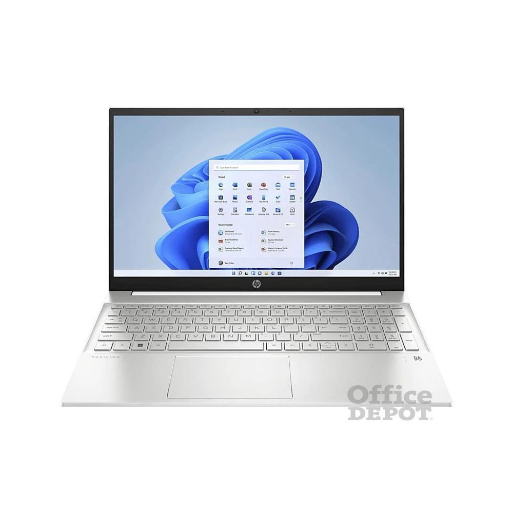 HP Pavilion 15-eh1015nh laptop (15,6"FHD/AMD Ryzen 3 5300U/Int.VGA/8GB RAM/512GB/Win11) - fehér (Újracsomagolt)