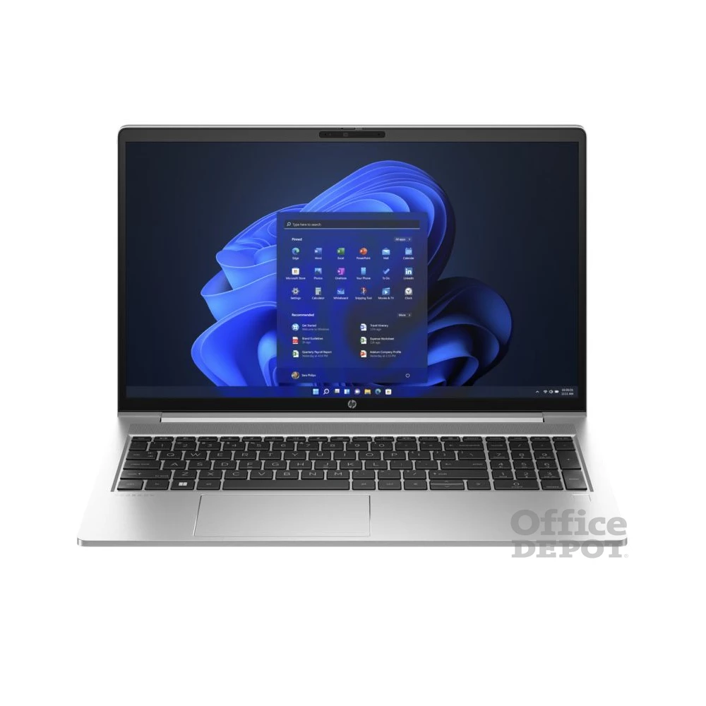 HP ProBook 450 G10 laptop (15,6"FHD/Intel Core i5-1335U/Int. VGA/16GB RAM/512GB/FreeDOS) - ezüst