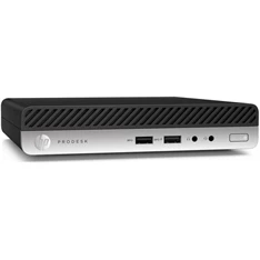 HP ProDesk 400 G4 Micro/i5-8500T/8GB/256GB SSD/Win Pro COA/fekete asztali számítógép (Használt A+)
