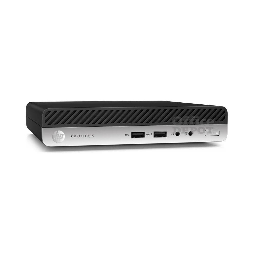 HP ProDesk 400 G4 Micro/i5-8500T/8GB/256GB SSD/Win Pro COA/fekete asztali számítógép (Használt A+)