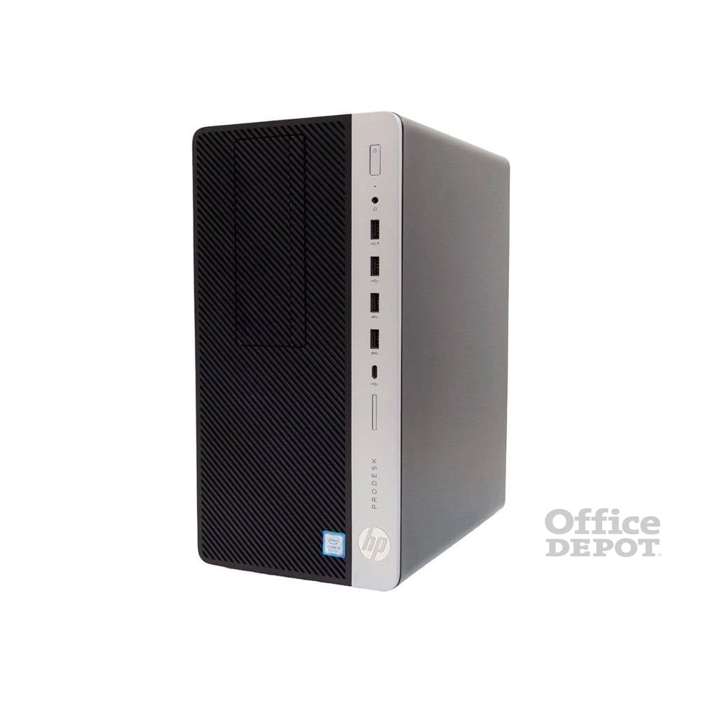 HP ProDesk 600 G4 MT/i5-8500/8GB/256GB/Win Pro COA/fekete asztali számítógép (Használt A+)