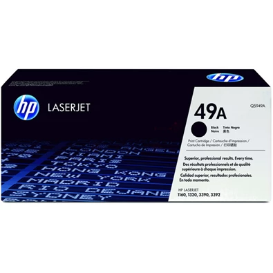 HP Q5949A (49A) fekete toner HP Q5949A (49A) fekete toner