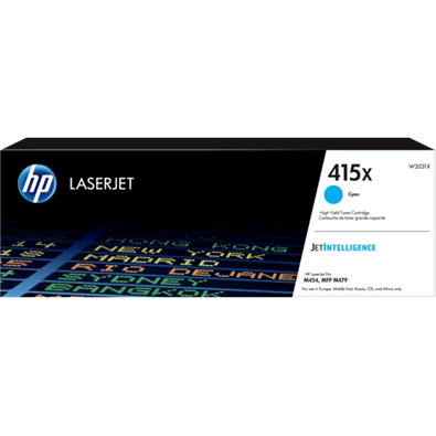 HP W2031X (415X) cián nagykapcítású toner HP W2031X (415X) cián nagykapcítású toner