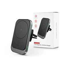 Haffner FN0190 MagSafe Qi univerzális szellőzőrácsba illeszthető autós tartó és gyorstöltő Haffner FN0190 MagSafe Qi univerzális szellőzőrácsba illeszthető autós tartó és gyorstöltő