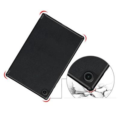 Haffner FN0294 Samsung Galaxy Tab A8 10.5 védőtok (Smart Case) on/off funkcióval - rózsa arany