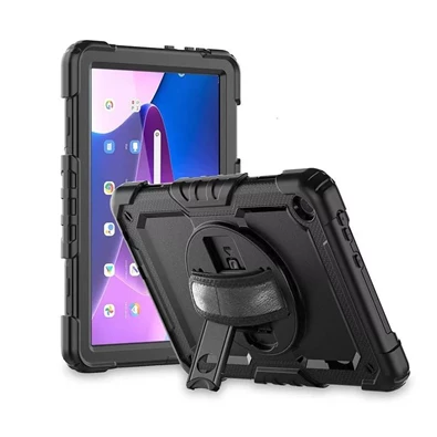 Haffner FN0520 Lenovo Tab M10 10,1" (3rd Gen.) ütésálló fekete tablet tok kijelzővédő üveggel Haffner FN0520 Lenovo Tab M10 10,1" (3rd Gen.) ütésálló fekete tablet tok kijelzővédő üveggel