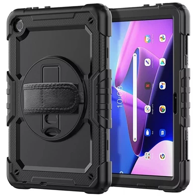 Haffner FN0520 Lenovo Tab M10 10,1" (3rd Gen.) ütésálló fekete tablet tok kijelzővédő üveggel Haffner FN0520 Lenovo Tab M10 10,1" (3rd Gen.) ütésálló fekete tablet tok kijelzővédő üveggel