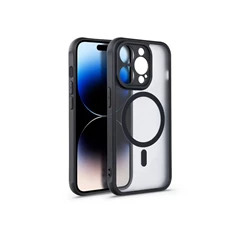 Haffner HF219504 Apple Iphone 15 Pro fekete/átlátszó Matte Mag szilikon hátlap Haffner HF219504 Apple Iphone 15 Pro fekete/átlátszó Matte Mag szilikon hátlap