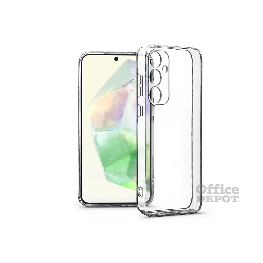 Haffner HF283703 Samsung SM-A356 Galaxy A35 5G Clear Casebox átlátszó szilikon hátlap kameravédővel