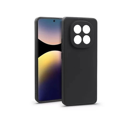 Haffner HF373428 Xiaomi Redmi Note 14 Pro 5G Soft fekete szilikon tok Haffner HF373428 Xiaomi Redmi Note 14 Pro 5G Soft fekete szilikon tok