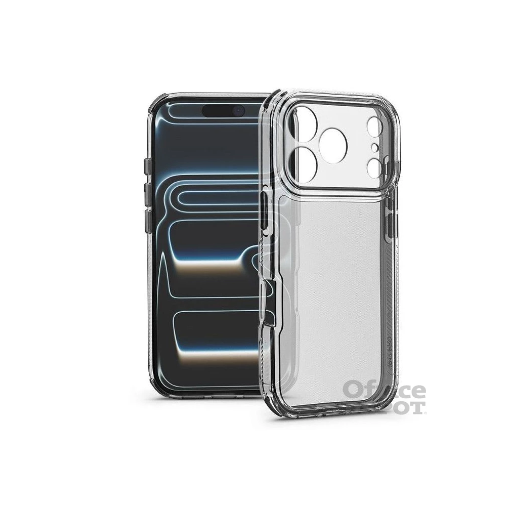 Haffner HF454172 Apple iPhone 17 Pro Matrix Clear kameravédős átlátszó szilikon tok