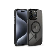 Haffner PT-6839 Apple iPhone 15 Pro Max Edge Mag Cover fekete/átlátszó szilikon hátlap Haffner PT-6839 Apple iPhone 15 Pro Max Edge Mag Cover fekete/átlátszó szilikon hátlap