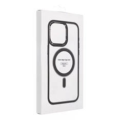 Haffner PT-6839 Apple iPhone 15 Pro Max Edge Mag Cover fekete/átlátszó szilikon hátlap Haffner PT-6839 Apple iPhone 15 Pro Max Edge Mag Cover fekete/átlátszó szilikon hátlap