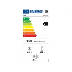 Haier HBW7518C beépíthető alulfagyasztós hűtőszekrény Haier HBW7518C beépíthető alulfagyasztós hűtőszekrény