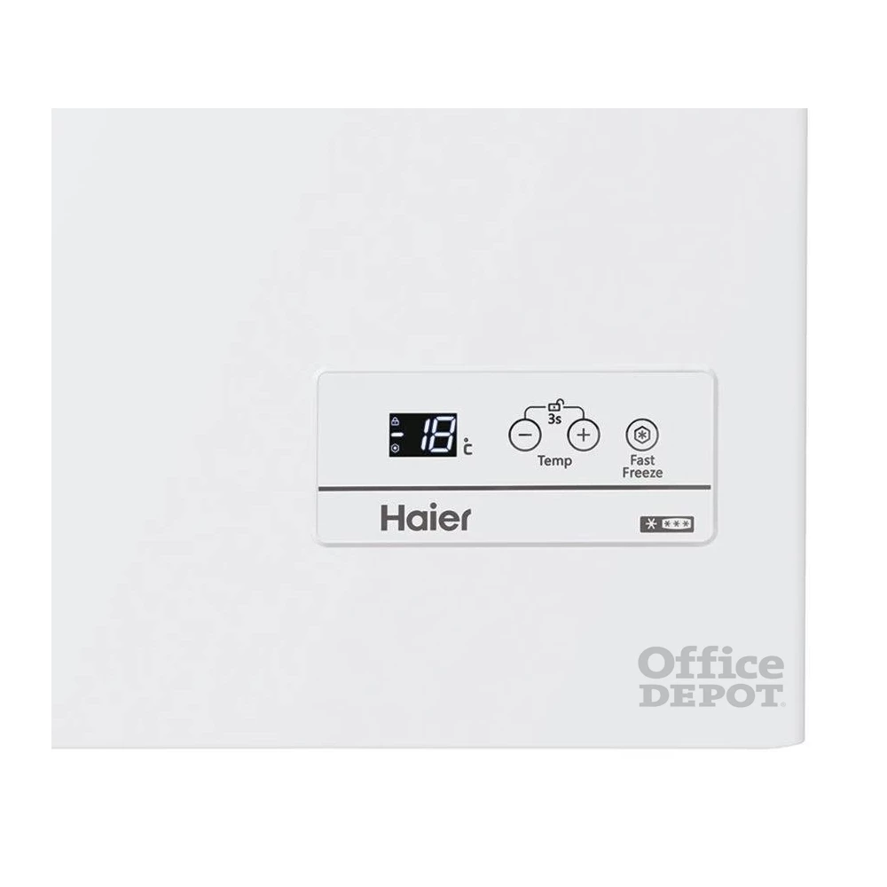 Haier HCE200E fehér, Fagyasztó:196L, fagyasztóláda