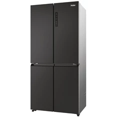 Haier HCR3818ENPT antracit, négyajtós, Hűtő:311L, Fagyasztó:156L, Total No frost hűtőszekrény