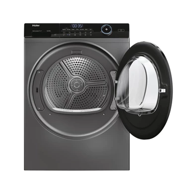 Haier HD80-A3959R-S 8 kg antracit hőszivattyús szárítógép Haier HD80-A3959R-S 8 kg antracit hőszivattyús szárítógép
