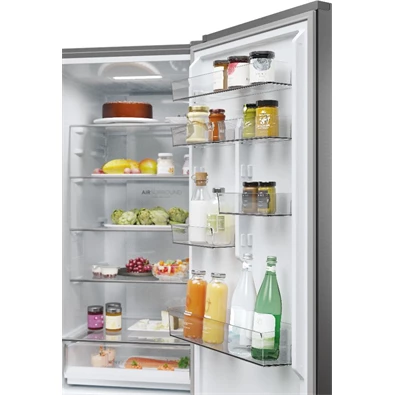 Haier HDPW3620DNPD sötét inox alulfagyasztós hűtőszekrény Haier HDPW3620DNPD sötét inox alulfagyasztós hűtőszekrény