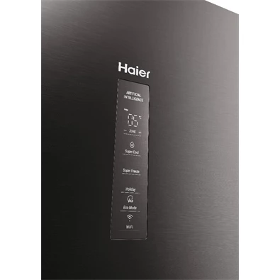 Haier HDPW3620DNPD sötét inox alulfagyasztós hűtőszekrény Haier HDPW3620DNPD sötét inox alulfagyasztós hűtőszekrény