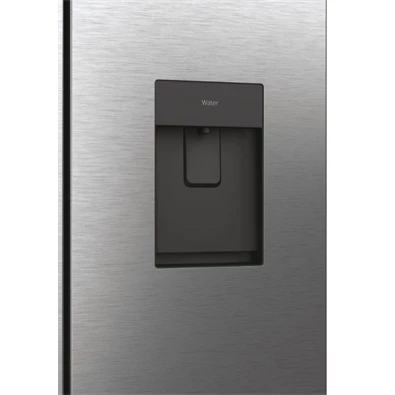 Haier HFW7819EWMP inox, francia ajtós, alulfagyasztós, Hűtő:356L, Fagyasztó:181L, Total No frost hűtőszekrény