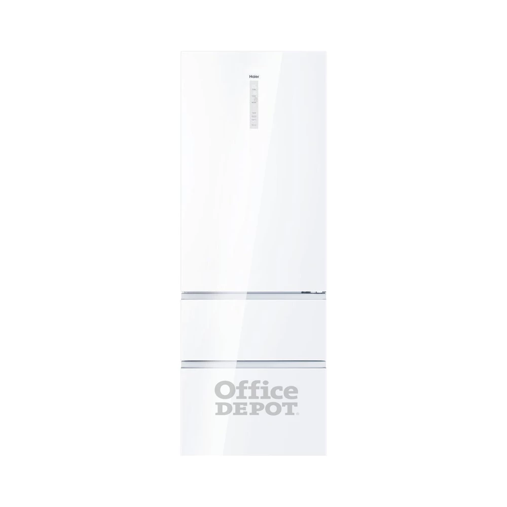Haier HTW7720DNGW fehér, francia ajtós, alulfagyasztós, Hűtő:343L, Fagyasztó:140L, Total No frost hűtőszekrény