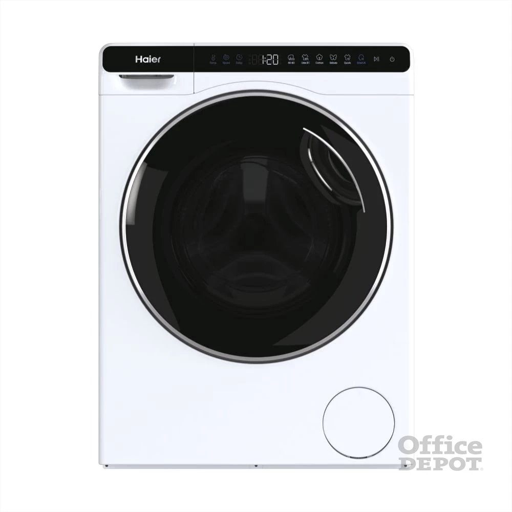 Haier HW50-BP12307-S fehér, elöltöltős, keskeny, max.1200ford., 5 kg, mosógép