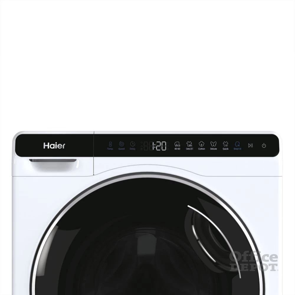 Haier HW50-BP12307-S fehér, elöltöltős, keskeny, max.1200ford., 5 kg, mosógép