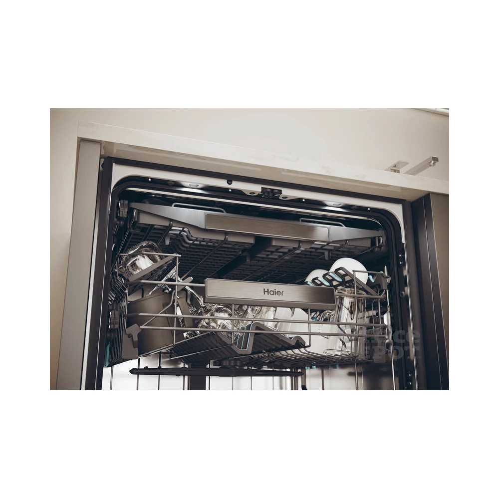 Haier XS 6B1M3PB programok száma: 10, beépíthető, 16 terítékes mosogatógép 