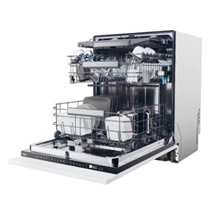 Haier XS 6B1M3PB programok száma: 10, beépíthető, 16 terítékes mosogatógép 