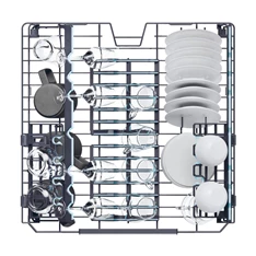 Haier XS 6B1M3PB programok száma: 10, beépíthető, 16 terítékes mosogatógép 