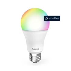 Hama 00176640 E27 9W okos wifi RGBW led izzó Hama 00176640 E27 9W okos wifi RGBW led izzó