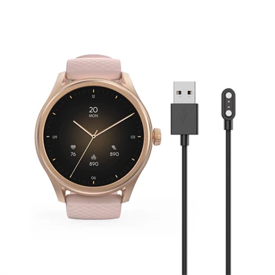 Hama 00178616 "Smartwatch 5010" rózsaarany kerek okosóra Hama 00178616 "Smartwatch 5010" rózsaarany kerek okosóra