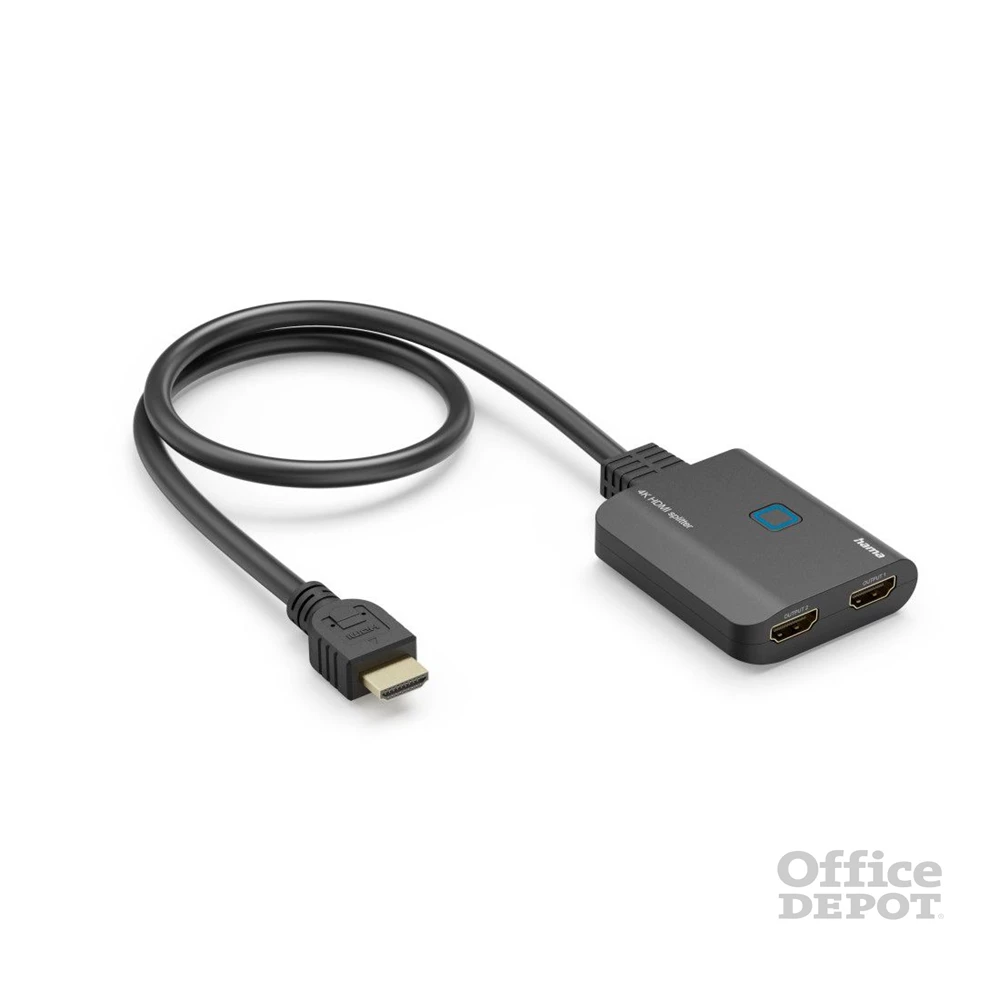 Hama 00205284 1 bemenet - 2 kimenet (4K) HDMI elosztó